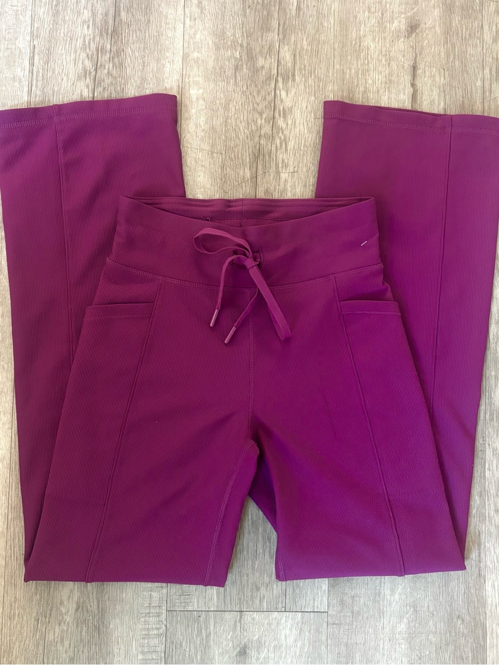 Pink/Purple Wide Leg Workout Pants